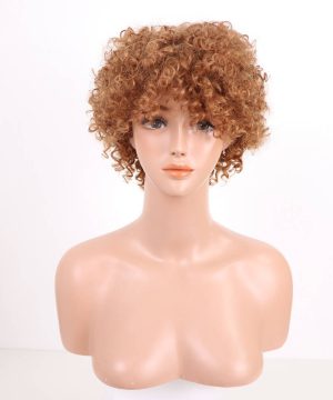 Copper Deep Curly Wigs