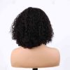 Bigghair 8 Inch Romantic Curly Wigs & Natural #1B Wigs 180% Density