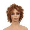 Bigghair 8 Inch Copper Deep Curly #30 Wigs 180% Density