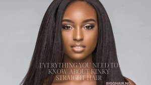 Everything you need to know about kinky straight hair