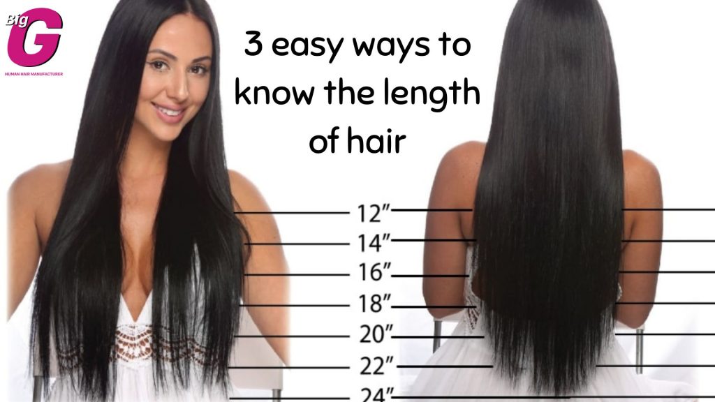 3 easy ways to know the length of hair