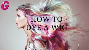 How to dye a wig
