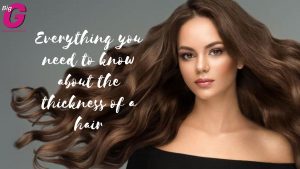 Everything you need to know about the thickness of a hair