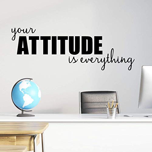 A positive attitude is everything