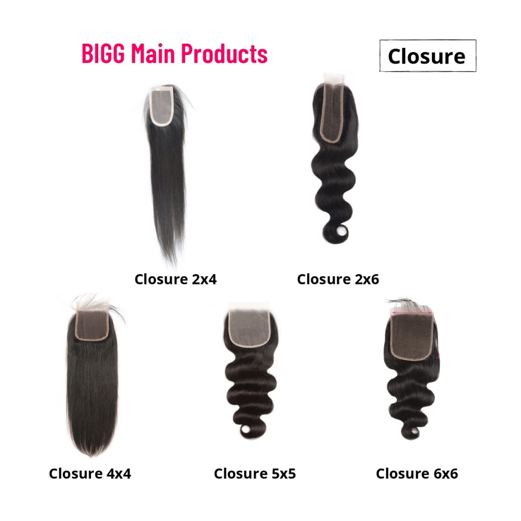 BigG Closure has 5 main types 