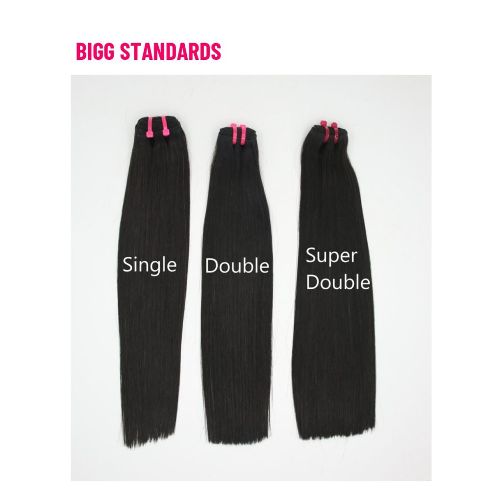 BigG Hair standard has 3 types of standard