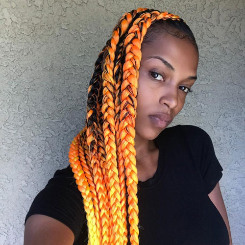 Multi-color braids 