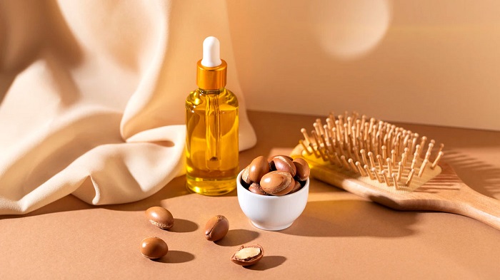 Best oils for hair extensions: Argan oil