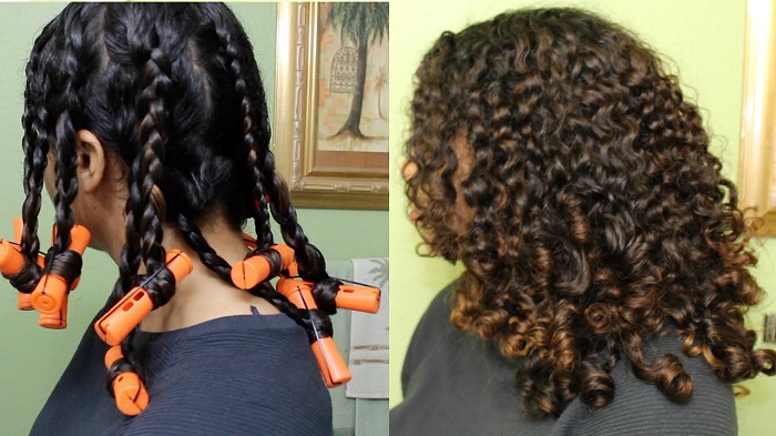 How to get curly hair naturally permanently by scrunch your hair