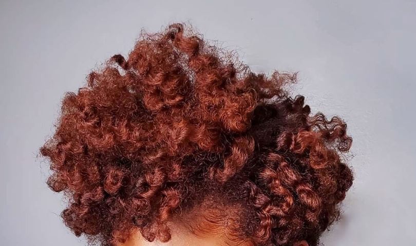 Cinnamon hair color for dark skin
