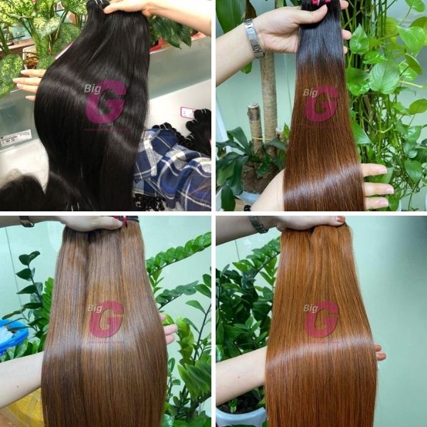 Bone straight weavon with basic color often costs less