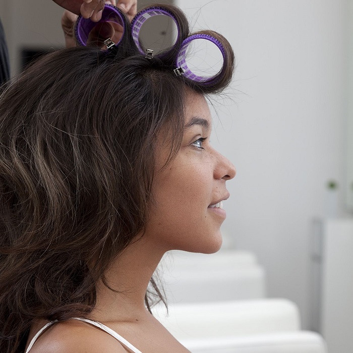 How to get curly hair naturally permanently with hair rollers