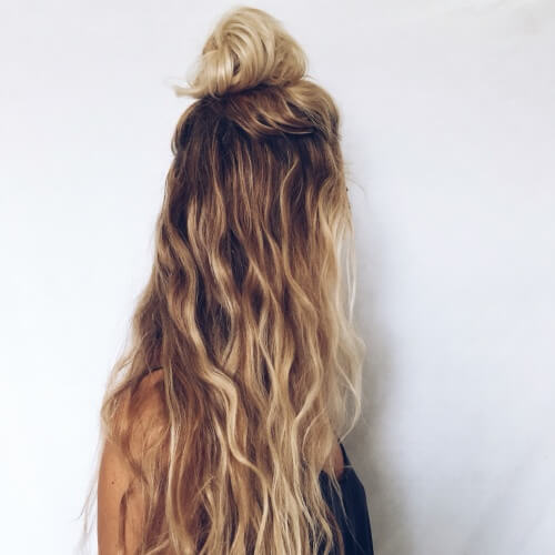 Cute long wavy hair