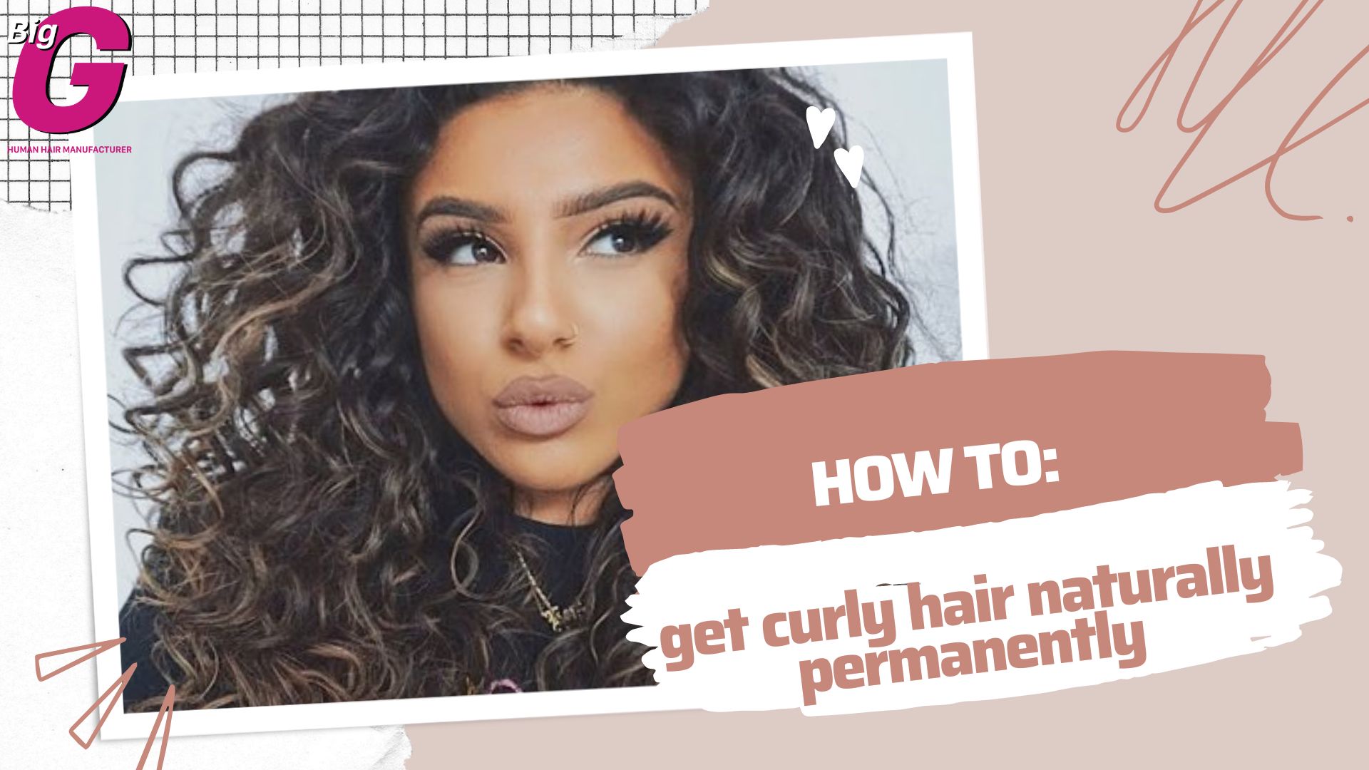 How to get curly hair naturally permanently in 5 ways