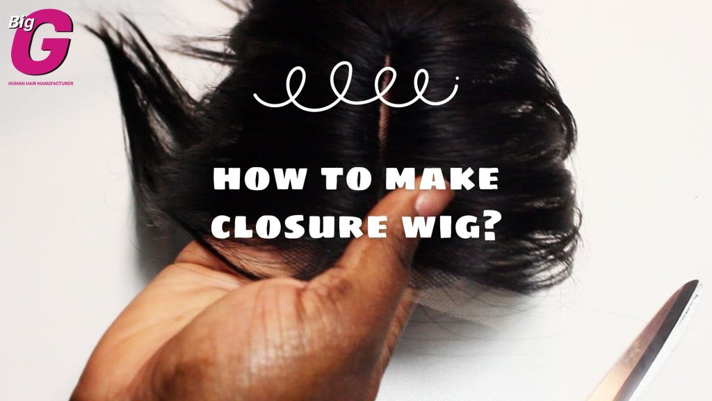 How to make wig with closure