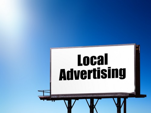 Use local advertising channels