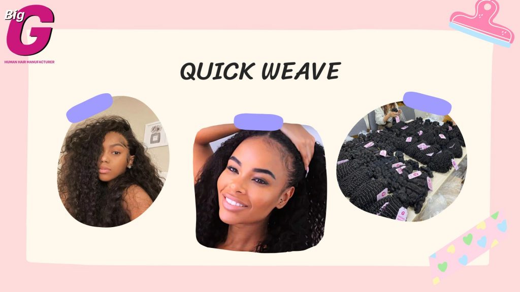 Top 5 things about quick weave