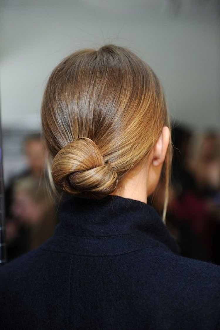 Low twisted bun