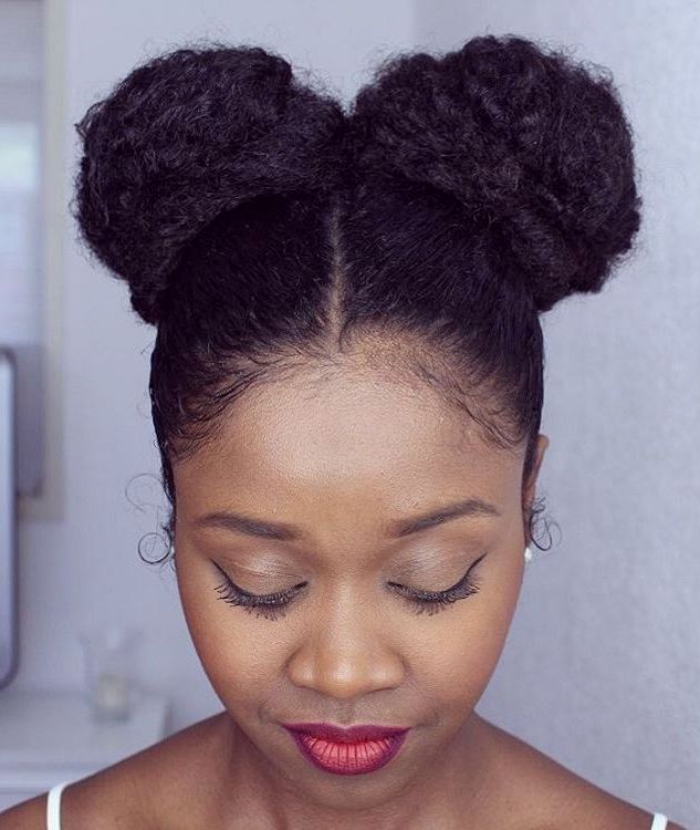 Mini mouse buns