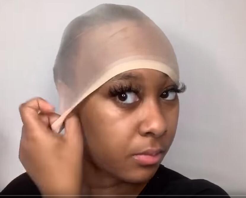 How to secure a wig with wig cap