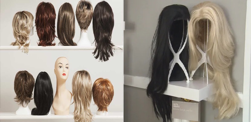 How to store a wig: Use wig head or wig stand